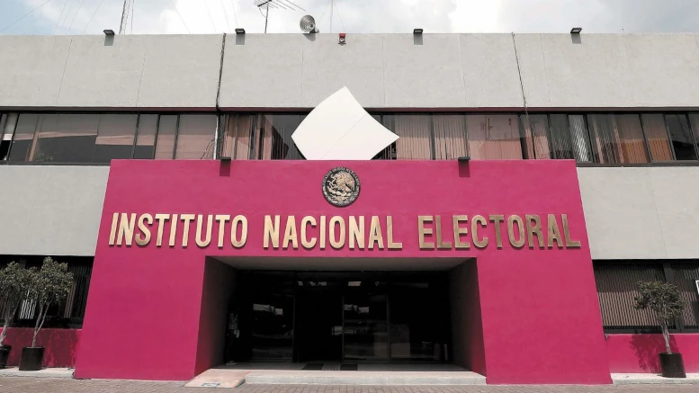fachada de la sede de ine en cdmx